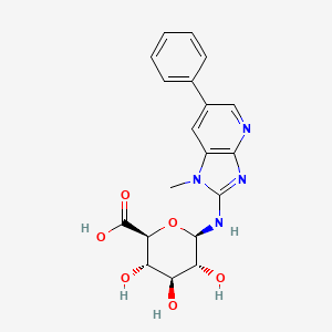 2-Amino-1-methyl-6-phenylimidazo[4,5-b]pyridine N-|A-D-Glucuronide