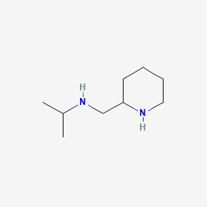N-(Piperidin-2-ylmethyl)propan-2-amine