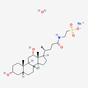 molecular formula C26H44NNaO6S B600172 taurodeoxycholic acid, sodium salt CAS No. 207737-97-1