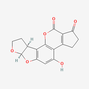 molecular formula C16H12O6 B600195 Aflatoxin P2 CAS No. 891197-67-4