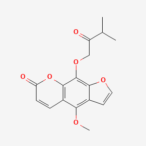 molecular formula C17H16O6 B600209 Isobyakangelicol CAS No. 35214-81-4