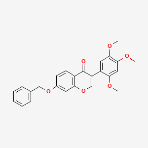 7-(Benzyloxy)-3-(2,4,5-trimethoxyphenyl)-4H-chromen-4-one