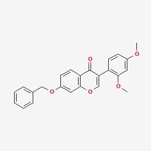 7-(Benzyloxy)-3-(2,4-dimethoxyphenyl)-4H-chromen-4-one