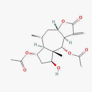 molecular formula C19H26O7 B600242 Britannin 