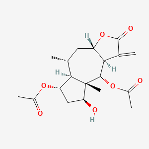 molecular formula C19H26O7 B600242 Britannin CAS No. 33627-28-0
