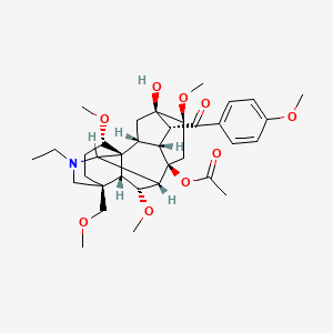 molecular formula C35H49NO10 B600246 Bulleyaconitine A CAS No. 107668-79-1