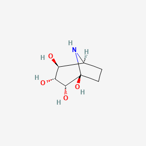 8-Azabicyclo(3.2.1)octane-1,2,3,4-tetrol, (1R,2R,3R,4S,5R)-