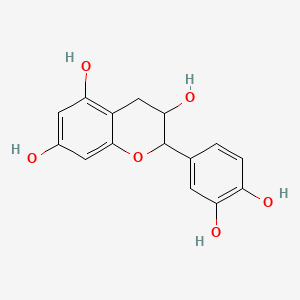 molecular formula C15H14O6 B600259 (-)-Catechol CAS No. 7295-85-4