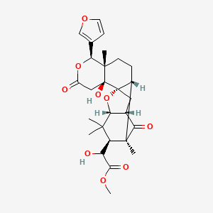 molecular formula C27H34O9 B600262 Cedrodorin-Cedrela tonduzii CAS No. 247050-82-4