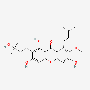 molecular formula C24H28O7 B600284 Cratoxylone CAS No. 149155-01-1