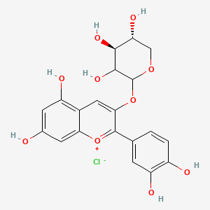 molecular formula C20H19ClO10 B600287 Cyanidin 3-Xyloside CAS No. 29761-24-8