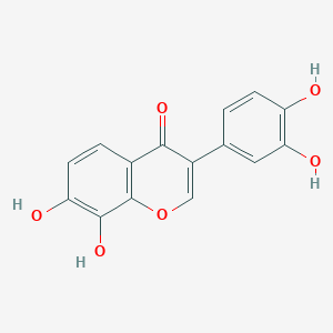 molecular formula C15H10O6 B600352 7,8,3',4'-Tetrahydroxyisoflavone CAS No. 176786-87-1