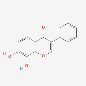 molecular formula C15H10O4 B600355 7,8-Dihydroxyisoflavone CAS No. 32396-64-8