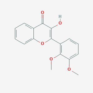 molecular formula C15H10O5 B600359 2',3'-二甲氧基-3-羟基黄酮 CAS No. 80710-38-9