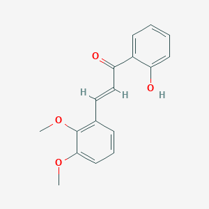 molecular formula C17H16O4 B600360 2,3-Dimethoxy-2'-hydroxychalcone CAS No. 42220-80-4