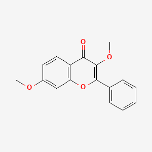 molecular formula C17H14O4 B600370 3,7-DMF CAS No. 20950-52-1