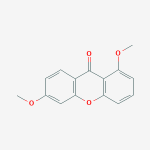 molecular formula C15H12O4 B600372 3,8-Dimethoxyxanthone CAS No. 15069-44-0