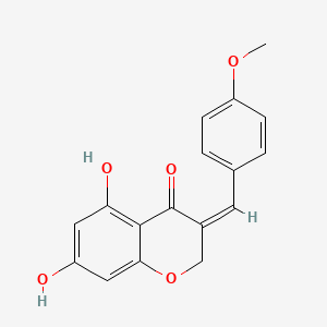 molecular formula C17H14O5 B600394 Eucomin CAS No. 61350-54-7