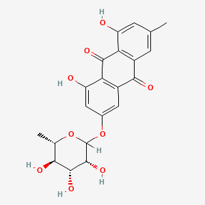molecular formula C21H20O9 B600405 Cascarin CAS No. 60529-33-1