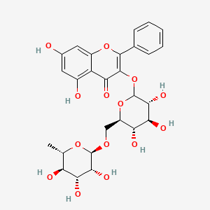 molecular formula C27H30O14 B600414 Galangin-3-rutinoside CAS No. 16268-50-1