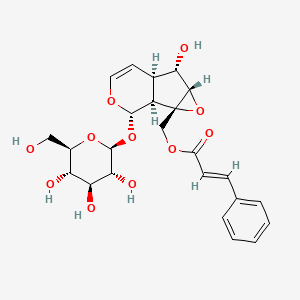 molecular formula C24H28O11 B600428 Globularin CAS No. 1399-49-1