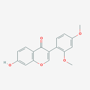 molecular formula C17H14O5 B600453 3-(2,4-Dimethoxyphenyl)-7-hydroxy-4H-chromen-4-one CAS No. 1891-01-6