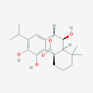 molecular formula C20H26O5 B600471 Epiisorosmanol CAS No. 87980-67-4