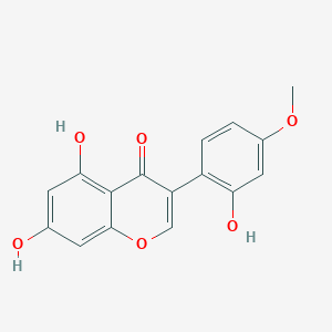 molecular formula C16H12O6 B600474 2'-Hydroxybiochanin A CAS No. 32884-35-8
