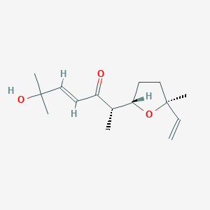 molecular formula C15H24O3 B600475 trans-Hydroxydavanone CAS No. 133695-00-8