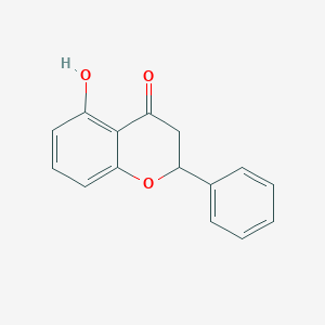 molecular formula C15H12O3 B600477 5-hydroxyflavanone CAS No. 22701-17-3