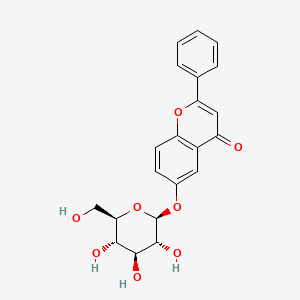 molecular formula C21H20O8 B600479 6-Hydroxyflavone-beta-D-glucoside CAS No. 128401-92-3