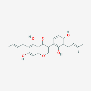 molecular formula C25H26O6 B600485 2'-Hydroxylupalbigenin CAS No. 90686-13-8