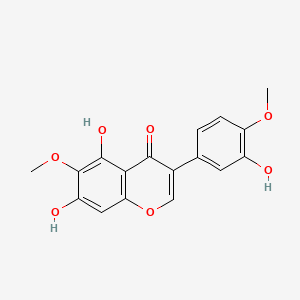 molecular formula C17H14O7 B600498 Iristectorigenin A CAS No. 86849-77-6