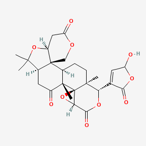 molecular formula C26H30O10 B600515 Isolimonexic acid 