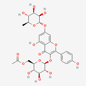 Kaempferol 3-(6''-acetylglucoside) 7-rhamnoside