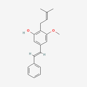 molecular formula C20H22O2 B600553 Longistyline A CAS No. 64095-60-9