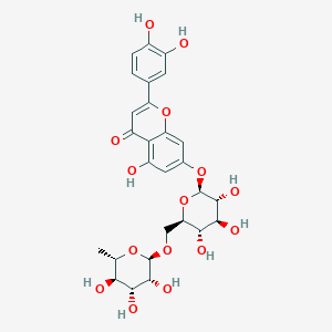 molecular formula C27H30O15 B600558 Scolymoside CAS No. 20633-84-5
