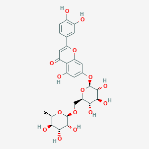 molecular formula C27H30O15 B600558 Luteolin 7-rutinoside CAS No. 20633-84-5
