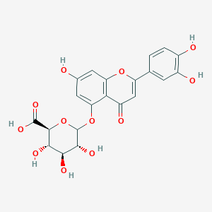 molecular formula C21H18O13 B600563 Luteolin 5-glucuronide CAS No. 367522-85-8
