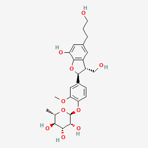 molecular formula C25H32O10 B600568 Massonianoside B 