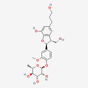 molecular formula C25H32O10 B600568 Massonianoside B CAS No. 188300-19-8