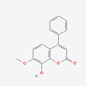 7-Methoxy-8-hydroxy-4-phenylcouMarin