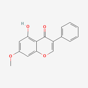 molecular formula C16H12O4 B600578 5-Hydroxy-7-methoxyisoflavone CAS No. 19725-43-0
