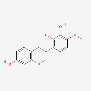 (R)-3',7-Dihydroxy-2',4'-dimethoxyisoflavan