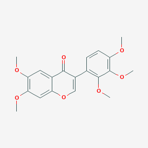 molecular formula C20H20O7 B600638 6,7,2',3',4'-Pentamethoxyisoflavone CAS No. 33978-66-4