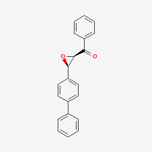 molecular formula C21H16O B600643 Tocris-0615 CAS No. 36047-01-5