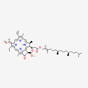 molecular formula C55H72N4O6 B600645 Pheophytin b CAS No. 3147-18-0