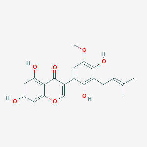 molecular formula C21H20O7 B600653 Piscerythrone CAS No. 6506-96-3