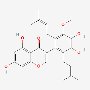 molecular formula C26H28O7 B600668 赤黄素 CAS No. 137217-88-0