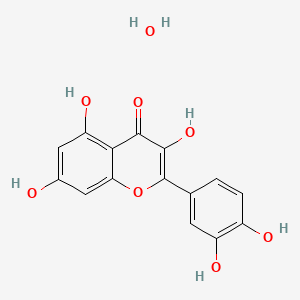molecular formula C15H10O7·xH2O B600684 Quercetin CAS No. 849061-97-8